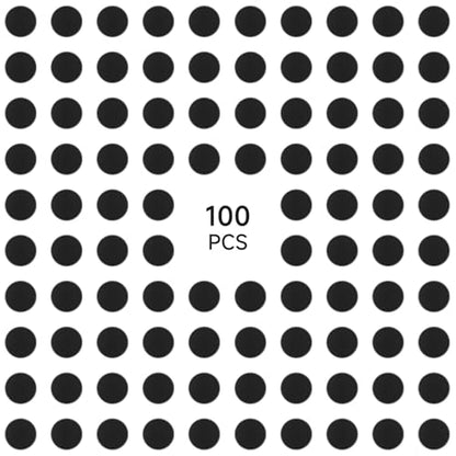 100Pcs 25mm/0.98inch Plastic Model Miniature Bases,3.6mm/0.14 Thick Circular War Figure Display Stands For Gaming Miniatures or Wargames Role Playing Board Game Figure Toy (100PCS-25mm-Black Round) - color: 100PCS-25mm-Black Round