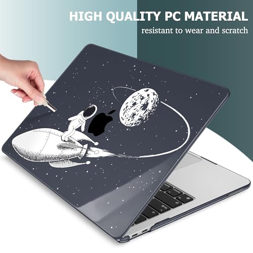 Mektron Case for 2026 MacBook Neo 13-inch A18 Pro chip A3404 Laptop Cover with 13-inch (Diagonal) Liquid Retina Display+ Keyboard Cover+ Screen Protector, Astronauts - color: Astronauts