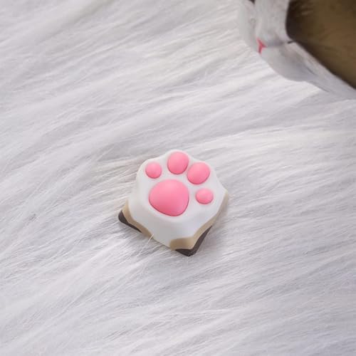 SYA ZOMOPLUS Cute Keycaps,Novelty Cat-Claws Keycap 3D Model OEM Profile Keyboard Keycaps Custom Key Caps for Cherry MX Switches Mechanical Gaming Keyboard Catpaw ESC-Key Keycap(Ragdoll1pcs) - color: Ragdoll-1pcs