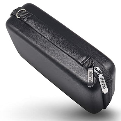 sisma 64 DS 3DS Switch Game Case Compatible with Nintendo Game Cartridges, Cards Holder Organizer Home & Travel Safekeeping Storage Case Carrying Bag - color: Black 64 Slots