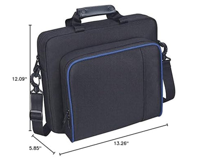 Carrying Case for PS4, New Travel Storage Carry Case, PlayStation Protective Shoulder Bag Handbag for PS4 PS4 Slim System Console and Accessories