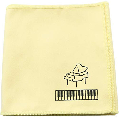 Yellow Piano Key Cover Keyboard Dust Proof Flannel Cloth for 88 Keys Electronic Keyboard, Digital Piano, Yamaha, Casio, Roland, Consoles