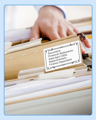 M110 Labels Compatible with Phomemo M110/M120/M200/M220/M221 Label Maker Printer, Black on White, 1.57"x 2.36"(40x60mm), Multi-Purpose Self-Adhesive Thermal Labels - size: 1.57"x 2.36", style: 1 Roll