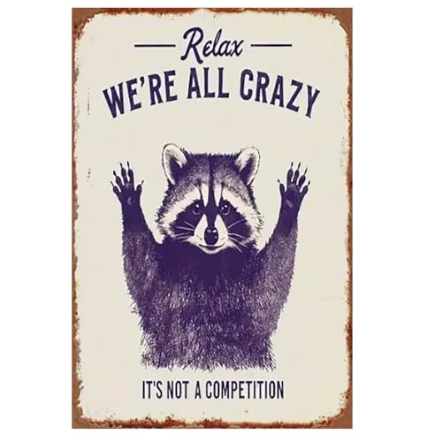 Vintage Metal Tin Sign 12x8 Inch Aluminum Funny Art Man Cave Garage Decor | funny house outdoor signs,gift for dad,gift for husband,rust-proof,waterproof,retro wall art,bar,office,home,cool stuff - color: PM321013, size: 12" x 8"