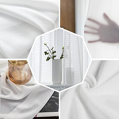 Ocean Beach Theme Sheer Curtains 63 Inch Length 2 Panels Set for Living Room/Bedroom, Tropical Sea Sky View Beach House Theme Semi Curtain Sheers Drapes Rod Pocket Curtains Window Treatment Set - color: Beach, size: 52"W x 63"L (Pack of 2)