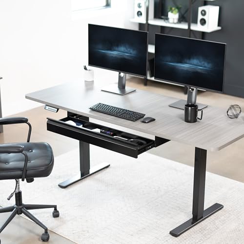 VIVO 33 inch Under Desk Slide Out Drawer without Shell, Home Office Storage Organizer, Black, DESK-AC03A-33B - color: Black, size: 33 Inch