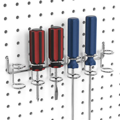 FRIMOONY Pegboard Hooks, with Bins, Peg Locks, for Organizing Various Tools, 188 PCS, 80 of Which are Locks - style: 188PCS