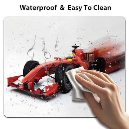 Fantasy Formula Racing Car Mouse Pad, Abstract Turbo Motion Auto Desk Mat | Anti-Slip Rubber Base, Silky Smooth Surface, Cute Office/Gaming Mousepad - color: Racing Car