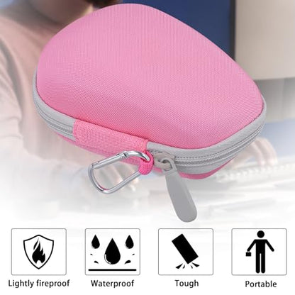 co2CREA Hard Case Replacement for Logitech MX Master 4 / Master 3S / 3 Wireless Performance Mouse (Pink Case) - color: Pink Case, style: For Master 4/3S/3