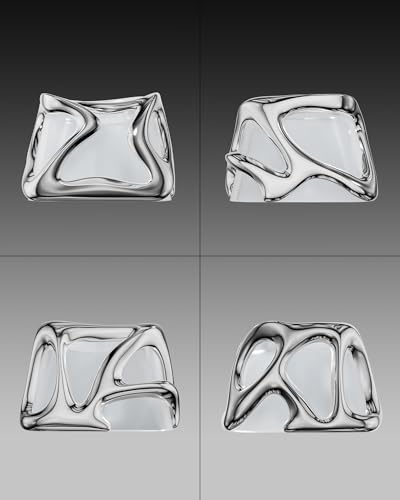 dagaladoo Artisan Keyboard keycaps,Clear keycaps Jelly Set | 1U ESC,Shine Through custom key caps for Cherry-Mx Switches Mechanical Keyboard(Metal,Silver) - color: Silver(only one keycap)