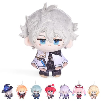 UTIEHD Anime Game HSR Character Keychain Pendant, 4 Inch Collectible Figure for Backpacks Bags and Keys for Fans - color: Phainon
