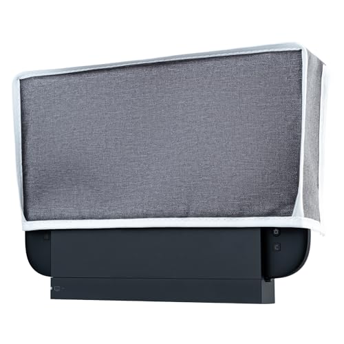 Mcbazel Dust Cover Compatible with Nintendo Switch 2 (2025), Precision Cut Anti Scratch Dust Protector Protective Case for Switch 2 Console & Charging Dock - Gray