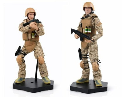 DS. DISTINCTIVE STYLE Action Figure Stand 12 Inch Connectable Metal Toy Stand for 1/6 and1/9 Scale Figures