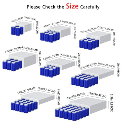 8 Pcs White Acrylic Boxes for Display as Buffet Risers and Stands, Food Risers for Party, Table, Stands, including 12", 11", 10.5", 9.5", 8.5", 7.5", 6.8", 5" (Extra Large, 8Pcs, White) - size: Extra Large, 8Pcs, White