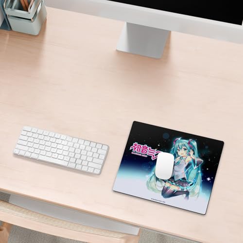 Head Case Designs Officially Licensed Hatsune Miku Night Sky Graphics 9.84 x 11.81 x 0.12 inches (250 x 300 mm) - S Gaming Office Desk PC Keyboard Mouse Mat Pad - color: Night Sky, size: 9.84 x 11.81 x 0.12 inches (250 x 300 mm) - S