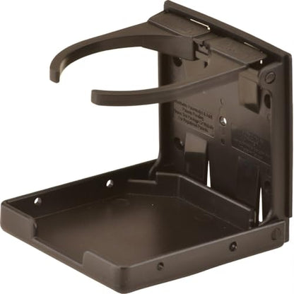 NOVA Adjustable Cup Holder for Walkers, Rollators & Wheelchairs – Folding Drink Holder Fits 3/4”, 7/8” & 1” Tubes, Holds 2.25”–3.75” Cups, Durable, Easy Install - size: 1 Count (Pack of 1)
