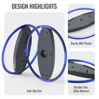 PS5 Stand for PS5 Slim & Pro - Vertical Console Base Accessories (Blue)