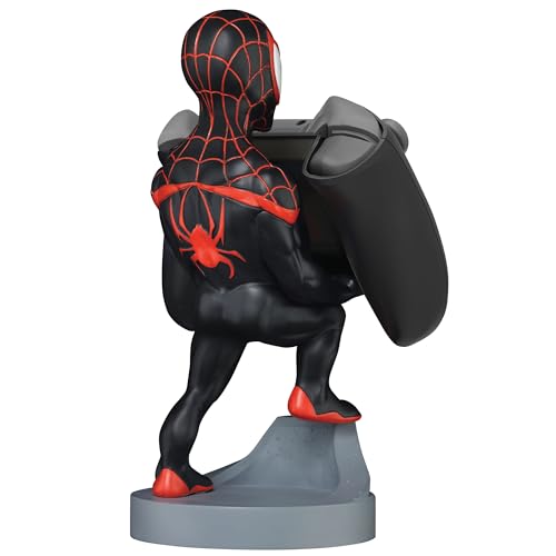 Exquisite Gaming Cable Guy - Marvel Spiderverse: Miles Morales Spiderman - Charging Controller and Device Holder - Toy - Xbox 360