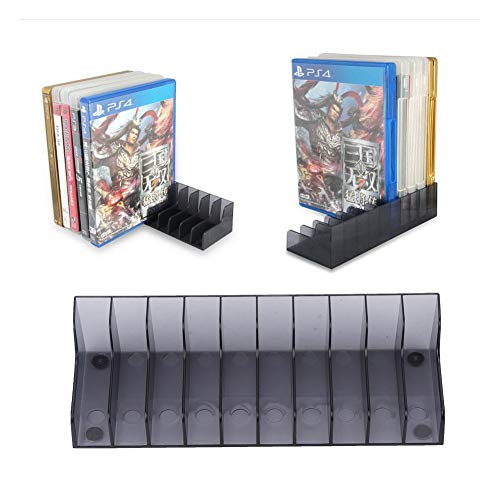 Ciglow Game Disk Storage, 2 PCS Game CD Disk Rack Bamboo Storage Stand supporto adatto per/Slim/PRO/XBOXONE S.