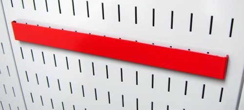 Wall Control 14in Accessory Hanger Tool Holder Bracket Pegboard Accessory Pegboard and Slotted Tool Board - Red - color: Red, size: 1 Count (Pack of 1)