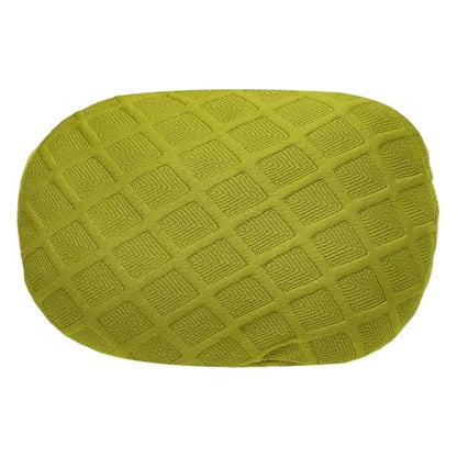 uxcell Office Chair Pillow Cover, Office Chair Headrest Attachment Mesh Removable Headrest Protector for Home Desk Computer Chairs, Green - color: Green