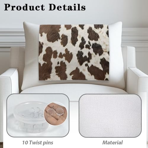 Cowhide Recliner Headrest Protector Non Slip Sofa Headrest Cover Wrinkle Resistant Recliner Backrest Cover Furniture Protector for Recliner Leather Sofa Couch 2 Pack - color: Cowhide