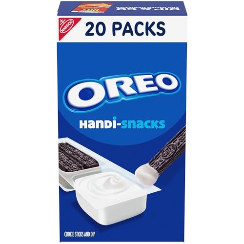 Handi-Snacks OREO Cookie Sticks 'N Creme Dip Snack Packs, 20 Snack Packs - size: 20 Count (Pack of 1)