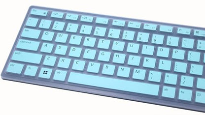 Silicone Keyboard Skin Cover Compatible for Dell Wireless Bluetooth Keyboard KM7321W, Dell Pro Keyboard KB500 & KM5221W (Mint) - color: Mint