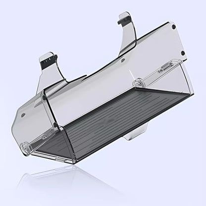 for 2025-2026 Latest Tesla Model Y Juniper & 2024-2026 Model 3+ Highland - Hideable Center Console Organizer Tray, Storage Box Rack, Magnetic Prevents Shaking (Lower Box Only) - style: Lower Box Only