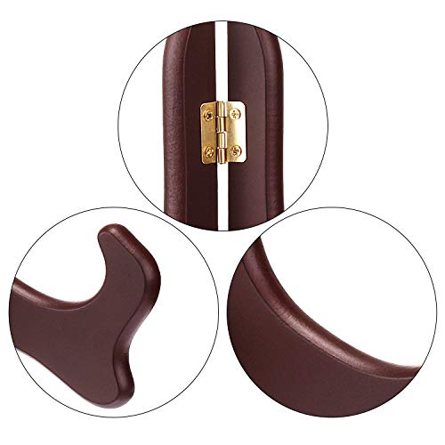 Tatuo 4 Packs 5 Inch Wooden Display Stand Decorative Plate Stands for Display Picture Frame Holder Easels(Red) - color: Red, size: 5 Inch