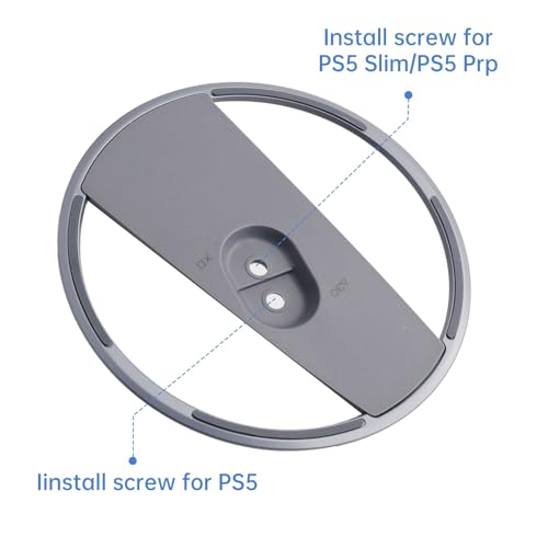 Vertical Stand for PS5 Slim&PS5 Consoles,Non-Slip Vertical Mount for PlayStation 5 Console (30th Anniversary)