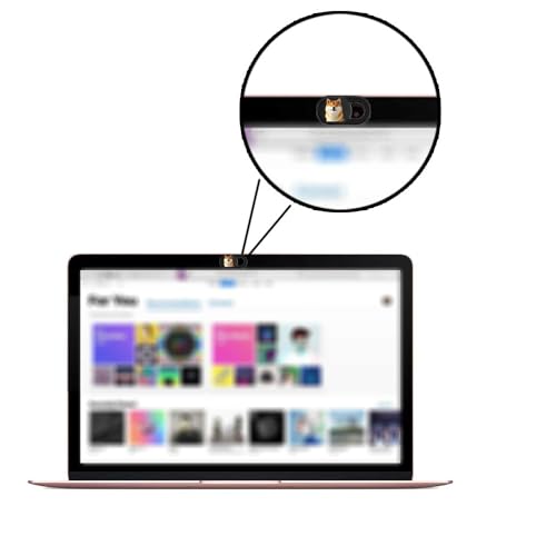 Laptop Camera Cover Slide - Camera Cover Protector Privacy for Laptop and Computer, 0.75 * 0.35 inch Webcam Cover Slide Camera Blocker (6 pcs)