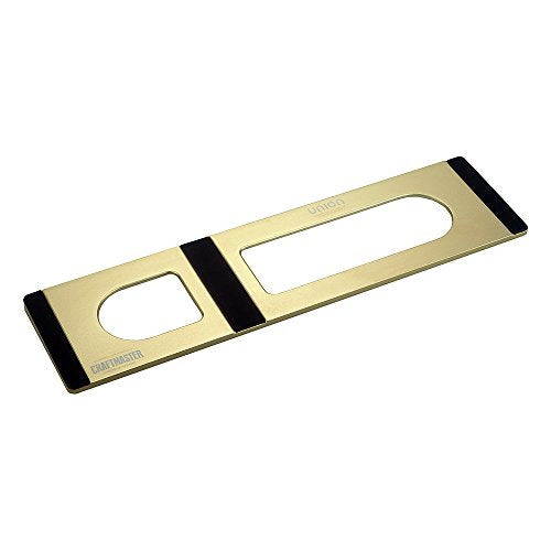 CraftMaster Union Tray for Apple Magic Keyboard and Apple Magic Trackpad 2 - Metal Dock Stand Controls Your iMac or Laptop Remotely, Premium Home and Office Accessory - Gold - color: Gold