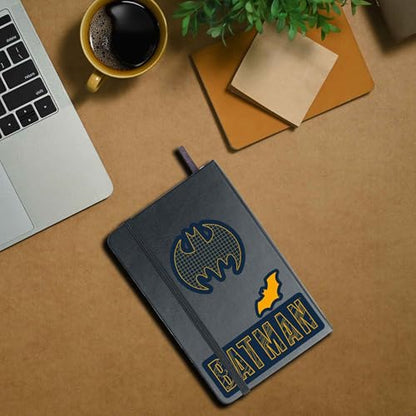 DC Comics Batman Adhesive Vinyl Decals - Iconic Set of Batman Stickers for Car, Water Bottle or Laptop, 1 Pack (3 Count) - color: Black/Navy