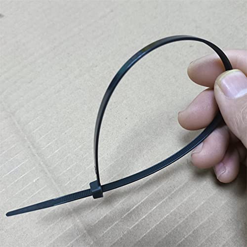 Zip Ties 1000 PCS 12 Inch Cable Zip Ties Heavy Duty, Premium Plastic Wire Ties with 50 LBS Tensile Strength, UV Resistant Cable Ties, Self-Locking Black Nylon Tie Straps (12 inch 1000 pcs, Black) - color: Black, size: 12 inch 1000 pcs