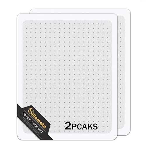 36x48 Inches Plastic Office Chair Mat for Carpeted Floors, Heavy Duty Floor Mat,Eco-Friendly Series Studded Carpet Desk Chair Mats(36 inches X 48 inches- NO Lip with Frame) - size: 36 inches X 48 inches- NO LIP with FRAME