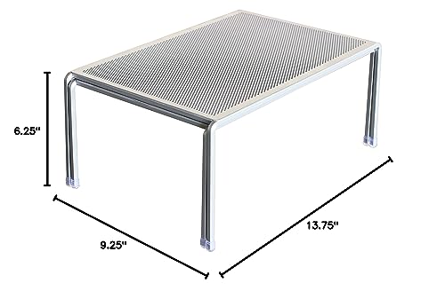Deco Brothers Expandable Cabinet Shelf Organizer for Kitchen Cabinet and Counter, Grey - color: Grey
