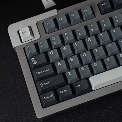 Sumgsn Apollo Keycaps 163 Keys Doubleshot Keycaps Cherry Profile Custom Keyboard Key caps Set Fit for 61/64/87/104/108 Cherry Mx Switches ISO ANSI Layout Alice Keyboard Mechanical Keyboards - color: Apollo Keycaps