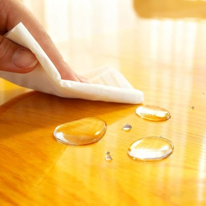 Clear Desk Mat 38 x 78 Inch, 1.5mm Thick Clear Table Protector, Protector for Dining Room Table, Waterproof Vinyl Tablecloth Pad Mat for Kitchen, Dresser, Writing Desk - size: 78" x 38"