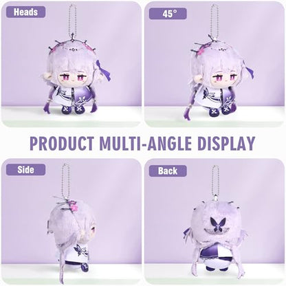 UTIEHD Anime Game HSR Character Keychain Pendant, 4 Inch Collectible Figure for Backpacks Bags and Keys for Fans - color: Castorice