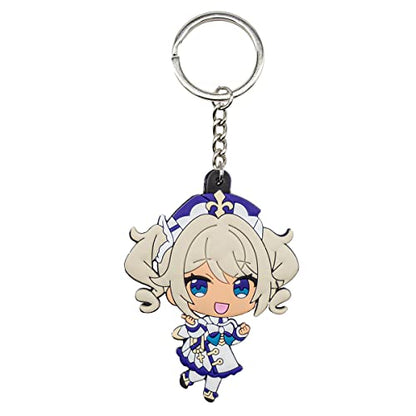 Impact Videogame Colorful Lanyard Keychains Stickers - color: Barbara