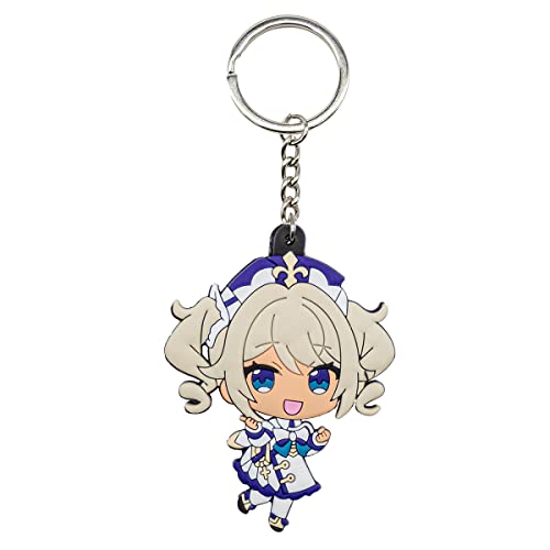 Impact Videogame Colorful Lanyard Keychains Stickers - color: Barbara