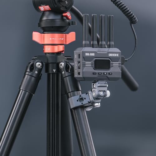 FALCAM Super Clamp, Crab-Shaped Super Clamp with 1/4", 3/8" and Arri Locating Pin Threaded Holes,T-Shaped Wingnut-F22A4801