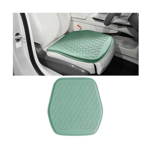 Zpana Gel Car Seat Cushion, Non-Slip & Comfortable Automotive Chair Protector Pad for Driving, Breathable Vehicle Interior Mat Cover Accessories, Universal for SUV Sedan Truck (Green) - color: Green