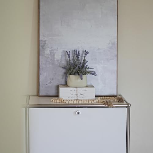 Decorative Books for Home Decor, Wooden Faux Book for Decoration, Farmhouse Stacked Display Books (I CAN DO All Things) - style: I CAN DO ALL THINGS