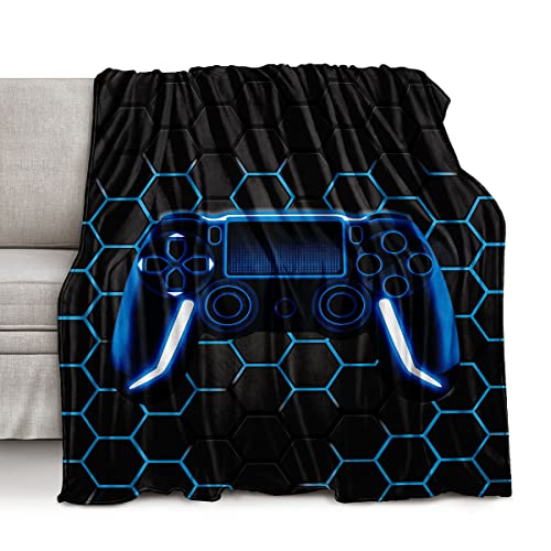 Boys Throw Blanket,Gamer Blanket Teenage Boys Gifts Ideas for Bedroom Decor Kids Teens Blanket Super Soft Fleece for Couch(MT-A22, 60’’x50) - color: Mt-a22, size: 60’’x50"