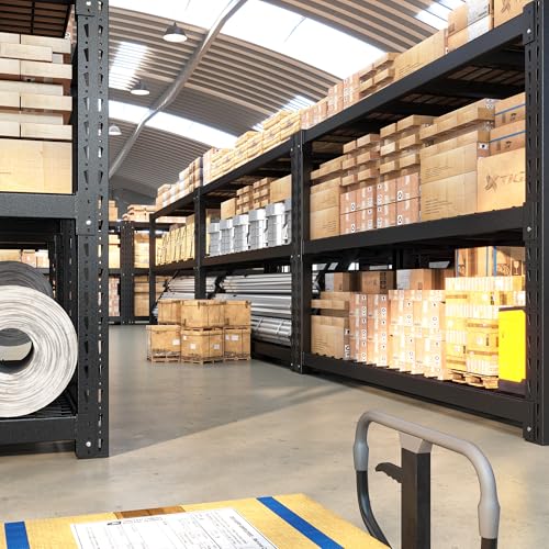Bepatio 7050LBS Heavy Duty Garage Shelving,68''W Storage Shelves Metal Shelving Unit, 3 Tier Shelf,Adjustable Industrial Shelving for Warehouse Commercial Storage Rack,68''Wx23.7''Dx66''H - size: 68"W x 23.7"D x 66"H, 3-Tier