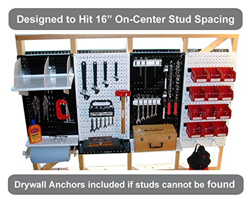 Yellow Metal Pegboard by Wall Control - 2 Pack - color: Yellow