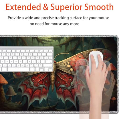 MTG Playmat, Smooth Surface Game Play Pad MTG TCG 24 x 14 inch with Storage Bag, Non-Slip Mouse Pad Card Fighting Game, Mechanical Adjustment - color: Mechanical Adjustment