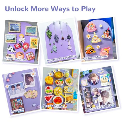 Desk Magnetic Message Board, Metal Bulletin/Memo Board with Magnetic Pen Holder and Flower Pins with Stand, Souvenir/Photo Display Board for Home, Office, Dormitory, Apartment, 8 * 11Inch - color: Purple